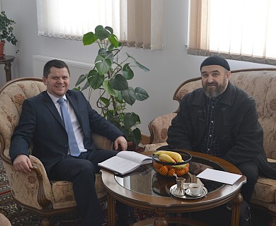 Direktor Vakufske direkcije primio imama IZ Bošnjaka kantona Argau iz Švicarske