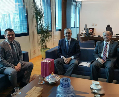 Direktor Vakufske direkcije posjetio ambasadora Republike Turske