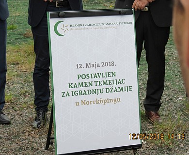 U Nӧrrkopingu postavljen kamen temeljac za izgradnju islamskog centra