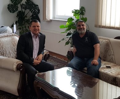 Džemal Šati u posjeti Vakufskoj direkciji