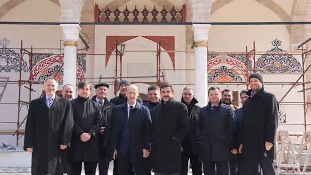 Pripreme za svečano otvaranje Aladža džamije u Foči