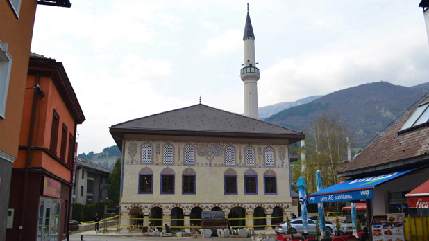 Završni radovi na rekonstrukciji Šarene džamije u travniku
