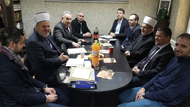 Radna posjeta Medžlisu Islamske zajednice Visoko