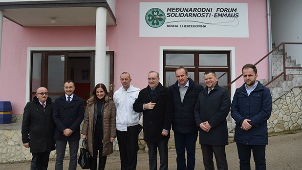 Ambasador Republike Turske i Direktor Vakufske Direkcije u posjeti prihvatnom centru Duje
