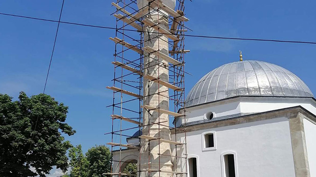 Uprkos pandemiji radovi na izgradnji Kizlaragine džamije ne prestaju