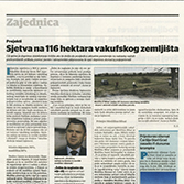 Sjetva na 116 hektara vakufskog zemljišta