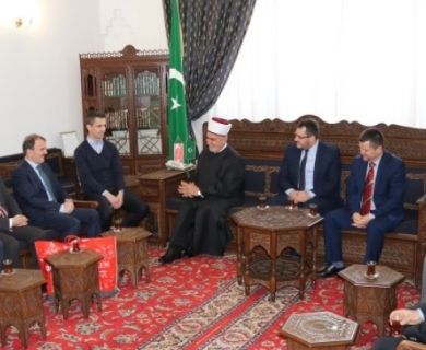 Reisu-l-ulema primio direktora Generalne direkcije vakufa Republike Turske