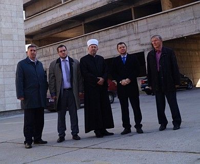 Direktor Uprave za ekonomske i finansijske poslove Rijaseta i direktor Vakufske direkcije posjetili Muftijstvo zeničko