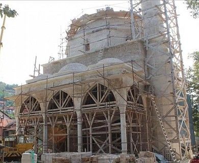 Obnova fočanske ljepotice: Zidovi Aladže se pripremaju za oslikavanje