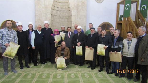 Hamzibegova džamija proučen Mevlud i uručenje vakufname vakifima