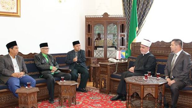 Reisu-l-ulemu posjetili predstavnici organizacije Nahdatul Ulama iz Indonezije