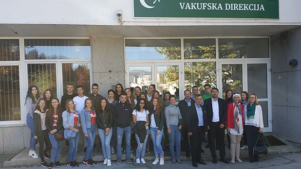 Učenici iz Žepča u posjeti Vakufskoj direkciji
