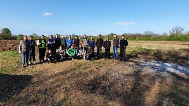Na Bakšaiškoj otoci Medžlis IZ Bihać zasijao 60 dunuma vakufskog zemljišta