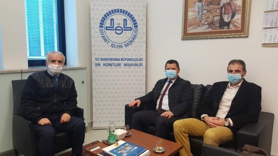 Posjeta savjetniku za vjerska pitanja pri Ambasadi Republike Turske u BiH