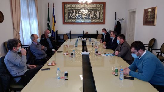 Predstavnici Generalne direkcije vakufa Republike Turske u posjeti Islamskoj zajednici