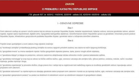 Da li RS otima zemlju Bošnjaka?