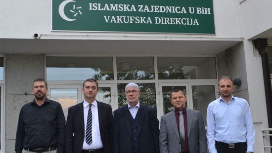 Muftija tuzlanski posjetio Vakufsku direkciju