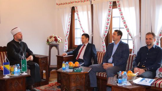 Delegacija Vakufske direkcije u posjeti Muftijstvu zeničkom
