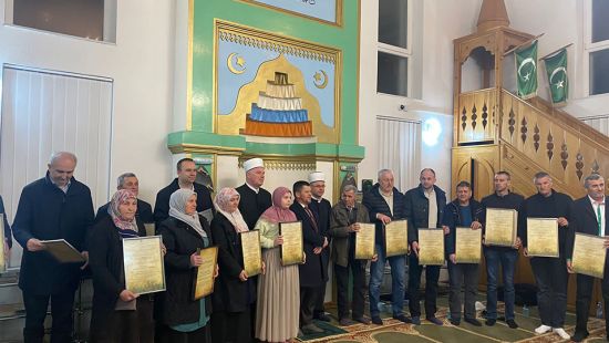 Dodjelom vakufnama svečano obilježen Dan vakifa u džematu Piljužići, MIZ Tešanj