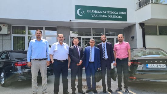 Delegacija IDB-a posjetila Vakufsku direkciju