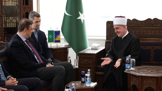 Reisul-ulemu posjetio direktor Generalne vakufske direkcije Turske Sinan Aksu