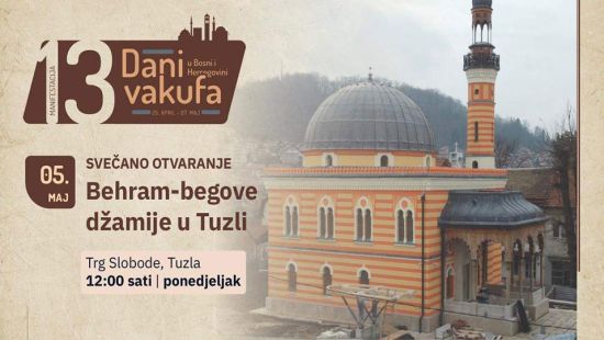 Večer Kur'ana uoči svečanog otvorenja Behram-begove (Šarene) džamije