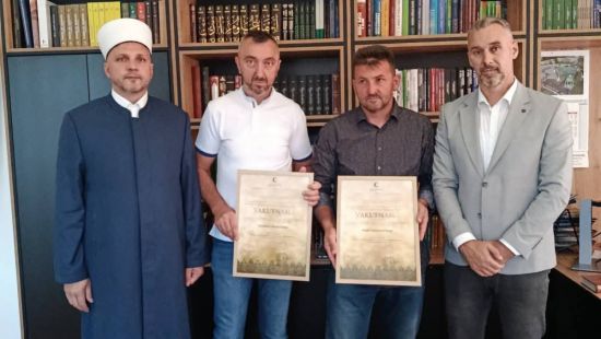 Uručene vakufname maglajskim privrednicima
