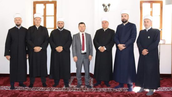 Direktor Vakufske direkcije Senaid Zajimović posjetio Sultan Selimov mesžid na Starom mostu