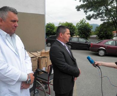 Predramazanska hedija Vakufske direkcije Općoj bolnici u Tešnju