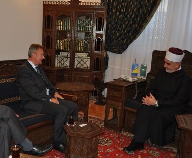 Reisu-l-ulema primio premijera Kantona Sarajevo i ministra prostornog uređenja