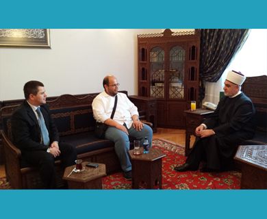 Reisu-l-ulema primio direktora za vakufe pri humanitarnoj organizaciji „En-Nedžat“