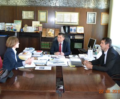 Dorothee Baumann, Project-manager, Merhameta iz Njemačke posjetila Vakufsku direkciju