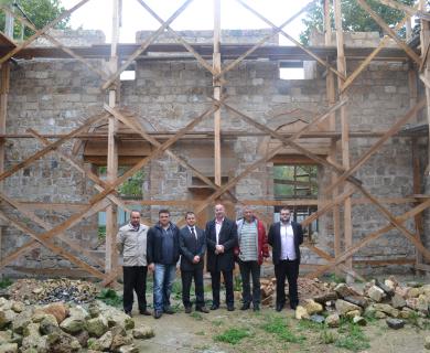 Predstavnici Vakufske direkcije posjetili gradilište Aladža džamije