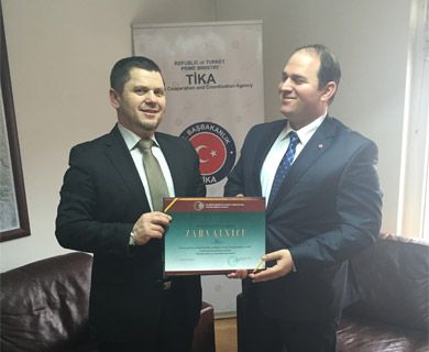 Direktor Vakufske direkcije posjetio direktora TIKA-e