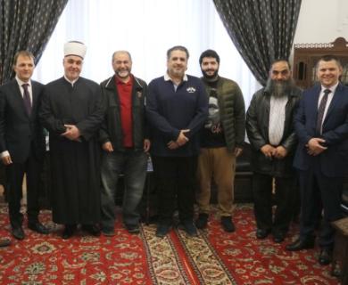 Reisu-l-ulema primio direktora Generalne direkcije vakufa Turske i direktora HO „Al-Najat“ iz Kuvajta