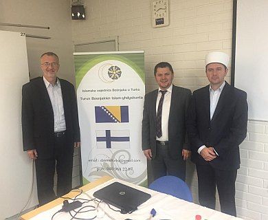 Posjeta Islamskoj zajednici Bošnjaka u Finskoj