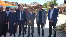 Visoka delegacija Generalne direkcije vakufa Republike Turske i Rijaseta IZ u posjeti Medžlisu IZ Sanski Most