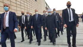 Predsjednik Erdogan i reisul-l-ulema Kavazović obišli Upravnu zgradu Rijaseta na Kovačima