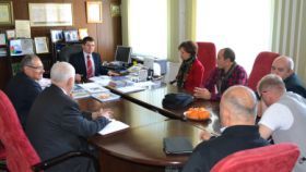 Direktor Vakufske direkcije primio u radnu posjetu Komisiju za kontrolu izvođenja radova na Isa- begovom hamamu