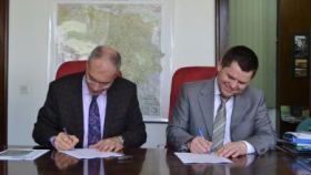 Potpisivanje zapisnika o primopredaji gradilišta u Gradiški i Čajniču