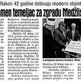 Položen kamen temeljac za zgradu Medžlisa IZ Bihać