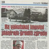 Na vakufskoj imovini planiraju graditi zgrade