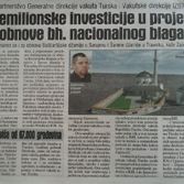 Višemilionske investicije u projekte obnove bh. nacionalnog blaga