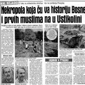 Nekropola koja čuva historiju Bosne i prvih muslimana u Ustikolini