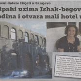 Bahar Sipahi uzima Ishak-begov hmam na 25 godina i gradi mali hotel uz njega