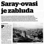 Saray-ovasi je zabluda