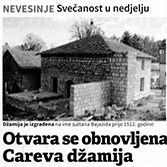 Otvara se obnovljena Careva džamija