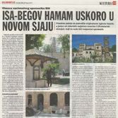 Isa begov hamam uskoro u novom sjaju