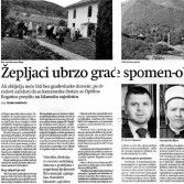 Žepljaci ubrzo grade spomen-obilježje