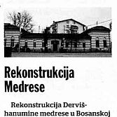 Rekonstrukcija Medrese